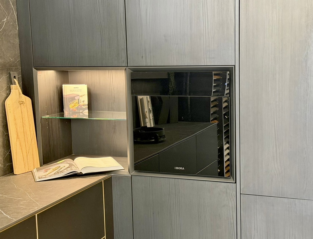 BORA X BO Steam oven on display at Arlington Interiors in Farsley, Leeds